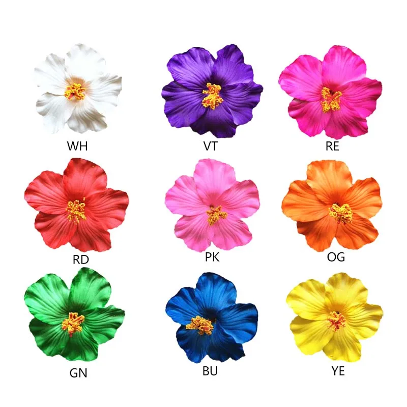 Plumeria Hairpin Bohemia Fashion Women Beach Vacation Flower Duckbill Barrettes Hairclip Styling Tool Summer Girls Headdress