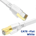 Cat 8-Flat White