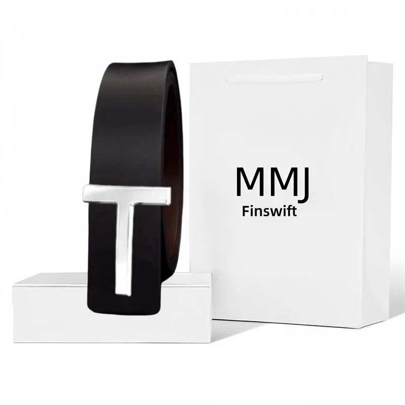 Мужской ремень с пряжкой и надписью, дизайнерский деловой универсальный ремень, ремень подходит для работы среднего и молодого возраста