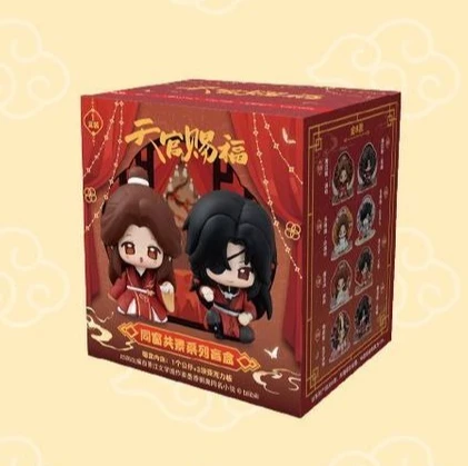 Officiële TGCF Heaven Official's Blessing Blind Box Classmate Scenery Series Minifiguren Anime Desktop Collectible Ornament Toy