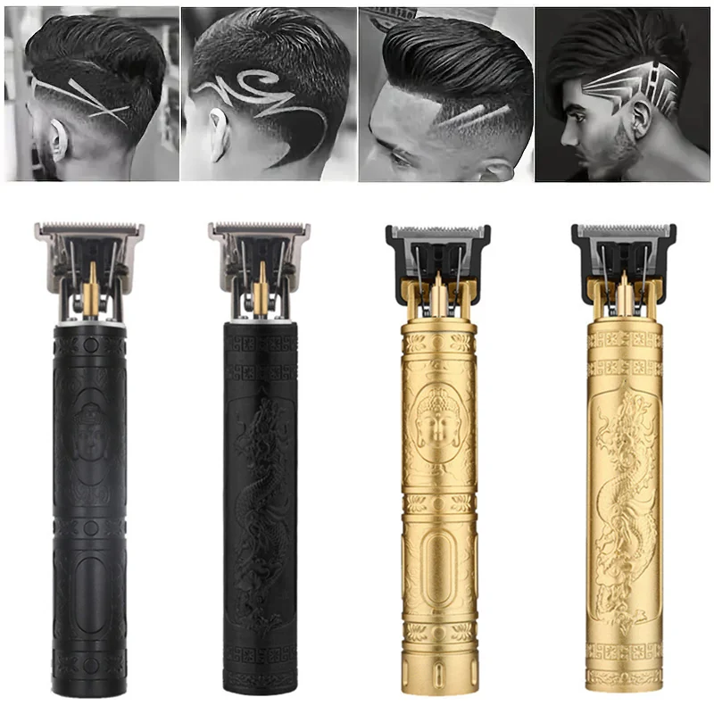 البلاستيك مقص الشعر الكهربائية المهنية USB مقص الشعر اللاسلكي المتقلب أداة تهذيب اللحية حلاقة أدوات للعناية الشخصية قص الشعر