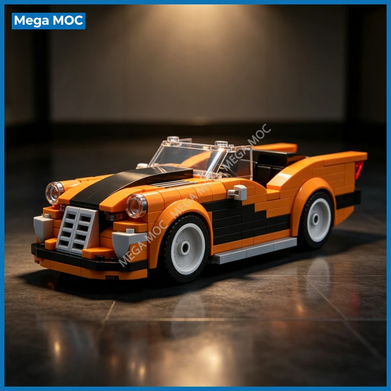 elegante-supercar-arancione-brillante-moc-set-di-blocchi-da-costruzione-veicolo-sportivo-mattoncini-creativi-giocattolo-da-assemblare-per-hobby-e-esposizione-207-pezzi