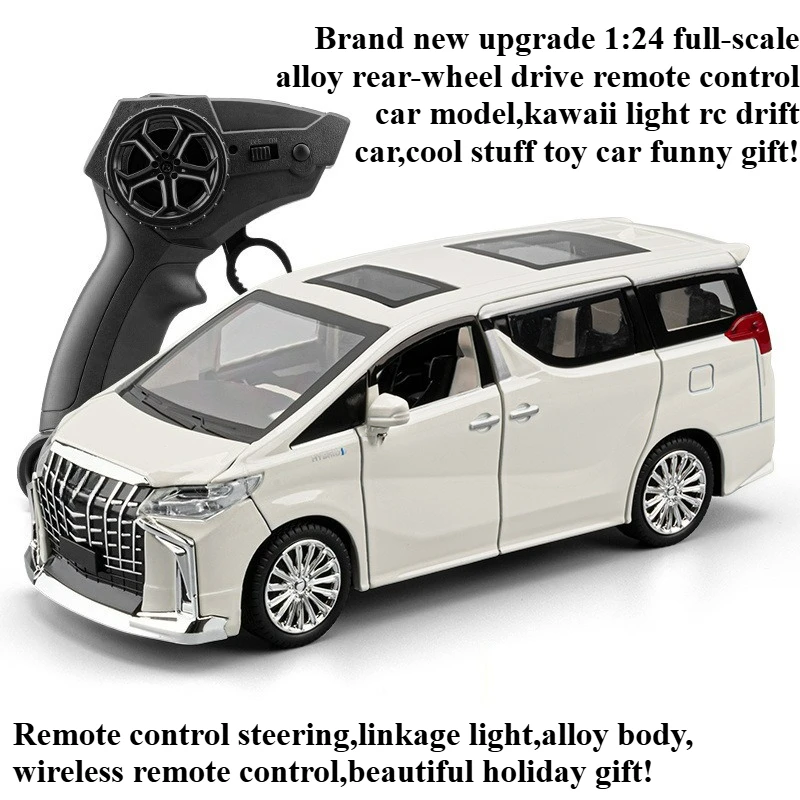 

Cool Stuff Toy Car Funny Gift-1:24 Full-scale High-speed 4WD Rc Cars,Remote Control Car,Kawaii Alloy Rc Drift Car,Toys for Kids