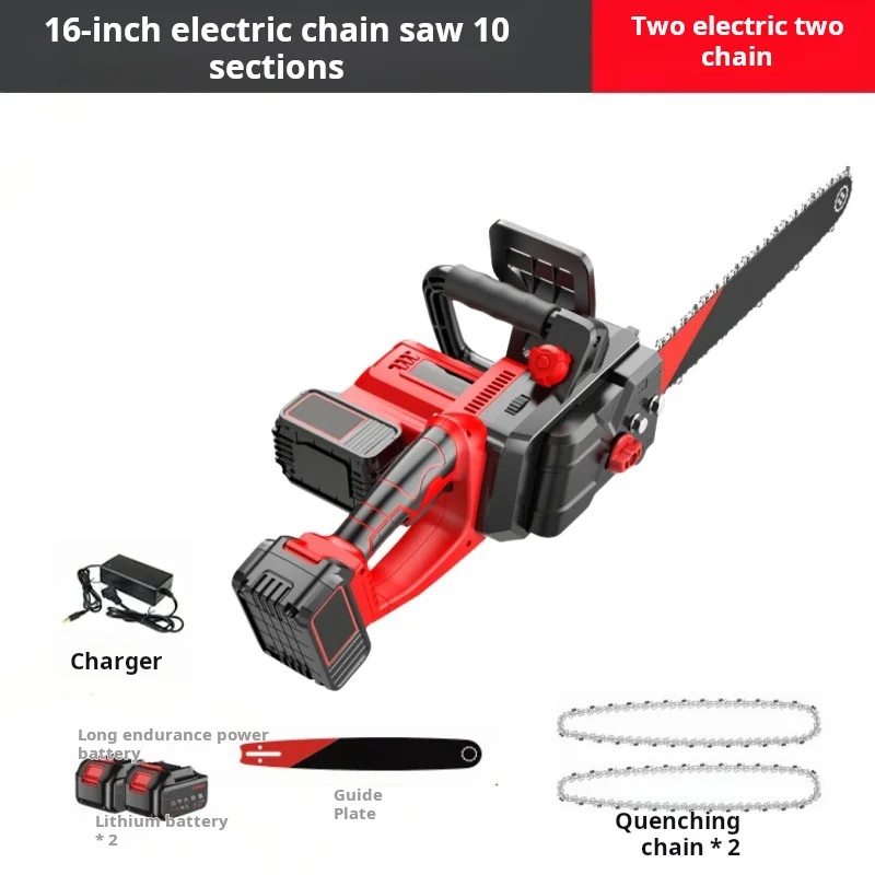 Original brand newIndustrial Rechargeable 16inch Electric Cordless Chainsaw Landtop Electric Chain Saw Cordless mini Li-ion Chai