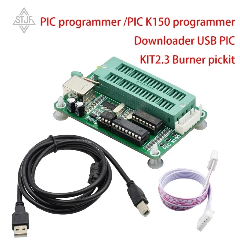 1 Stück/Set 1SET PIC K150 PIC Mikrocontroller USB Automatischer Programmierer K150 + ICSP-Kabel PIC K150