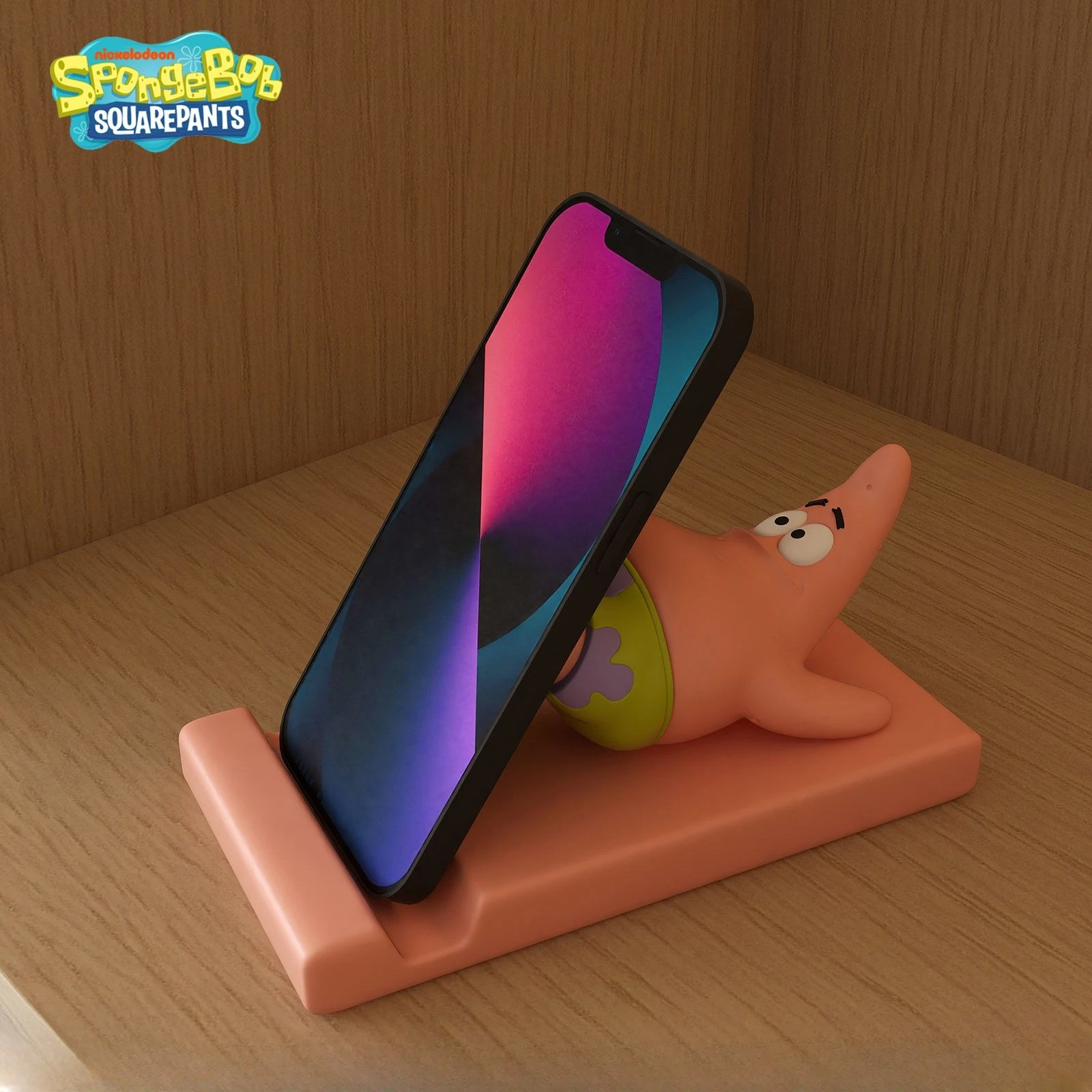 

Новая подставка для телефона «Губка Боб и Патрик Стар» 2026 года, мультяшный аниме-декор для рабочего стола, украшение для дома, подарок на день рождения