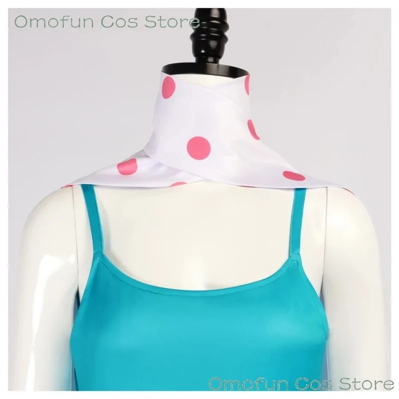 2025 aaa 와일드 코스프레 의상 루시 블루 트렌치 가발 그루 아내 드레스업 여성 재미있는 의상 할로윈 파티 카니발 역할극