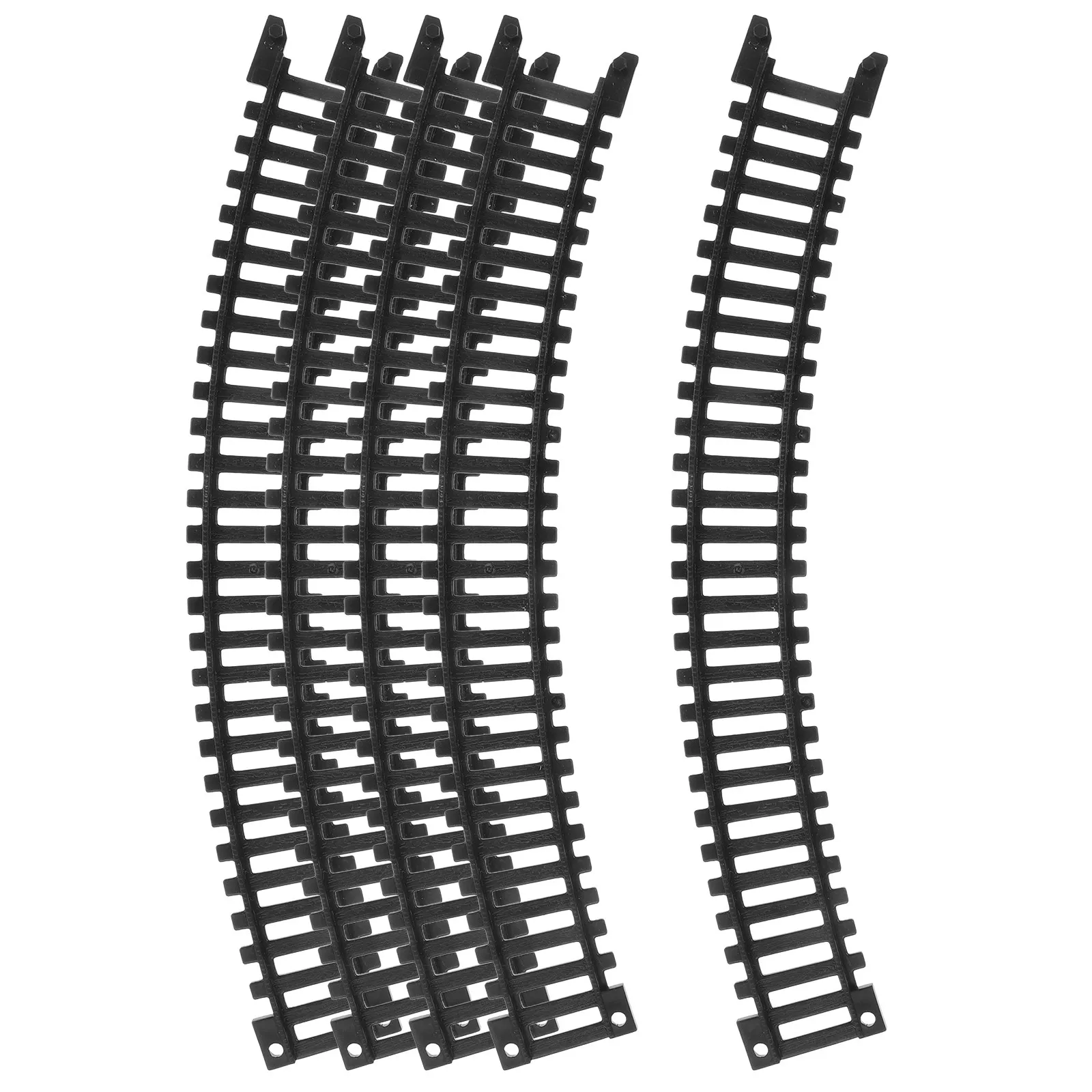 Set de 5 Piezas de Vías de Tren Eléctrico para Niños, Sistema Ferroviario de Alta Velocidad con Locomotora de Movimiento Automático, Juego de Aventuras Ferroviarias Realistas