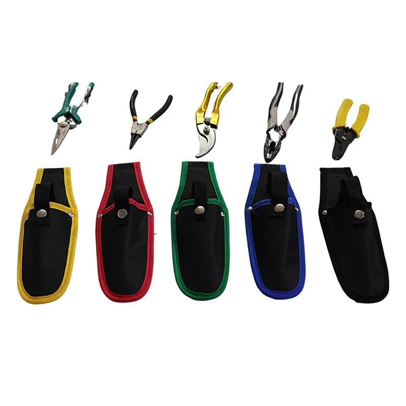 1Pcs Gardening Scissors Bag Canvas Pruner Sheath Protective Cover Pruning Scissor Case Sheath Portable Holster Pruner Tool Bag