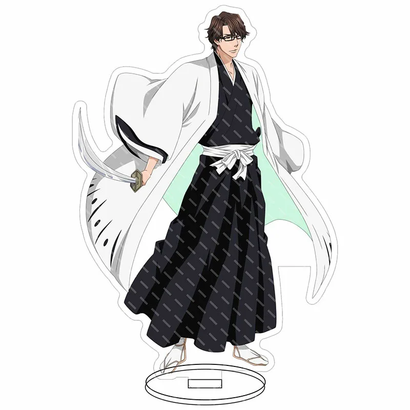새로운 스타일 만화 애니메이션 블리치 아크릴 스탠드 Kurosaki ichigo Urahara Kisuke 피규어 모델 데스크탑 장식품 생일 선물