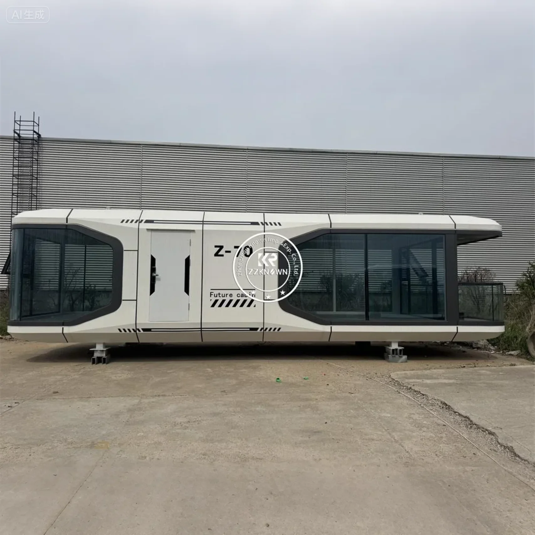 

Prefab Modern Capsule Room Cabin Hotel Container Home Sleep Pod Outdoor Mobile Tiny House Luxury Capsule House for Tourism