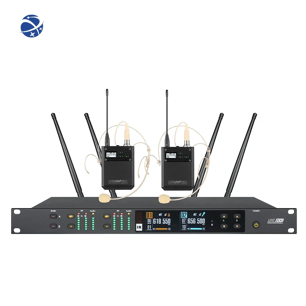 New NEW NEW uncompromising Professional UHF True Diversity Stage Performance Wireless Microphone