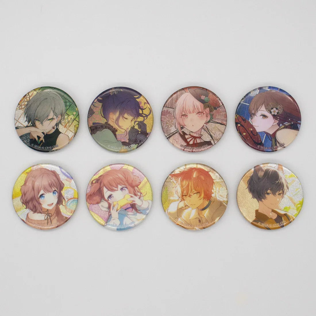 SEKAI PROJECT Game Vol. 38 C 25 Nightcore 25N LEO/NEED VBS Mizuki Mafuyu Honami Shiho Akito Minori Original Badge Pins
