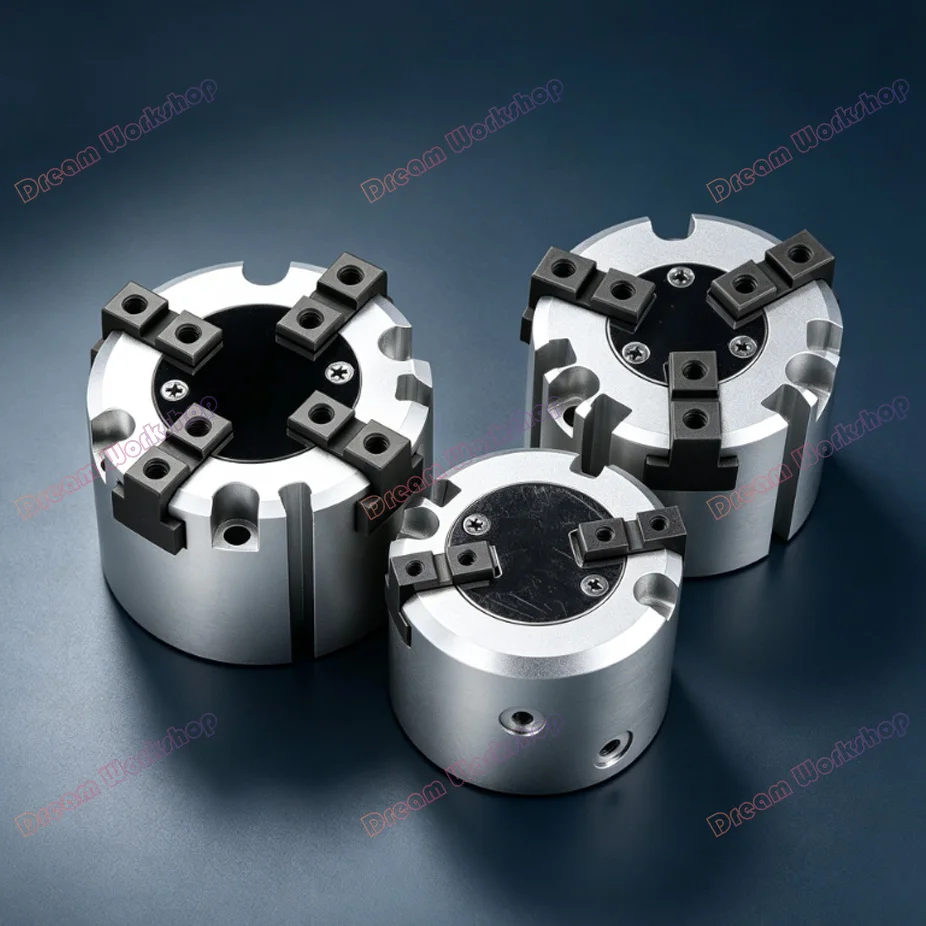 MHS2/MHS3/MHS4 Series SMC Type Parallel Type Pneumatic Gripper MHS 16D 20D 25D 32D 40D 63D 80D Two-jaw Three-jaw Air Gripper