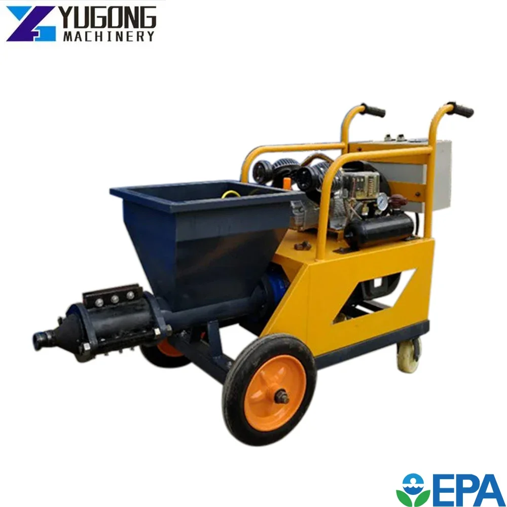 

YG China Cement Mortar Spraying Mixing Building Construction Equipment Pump Mining Machine Concrete Pumping Mortar Sprayer Sale