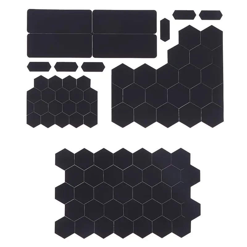 1Set DIY Mouse Keyboard Anti-Slip Stickers Thin Silicone Anti-Slip Sticker Grip Maintain Control Minimize Slippage