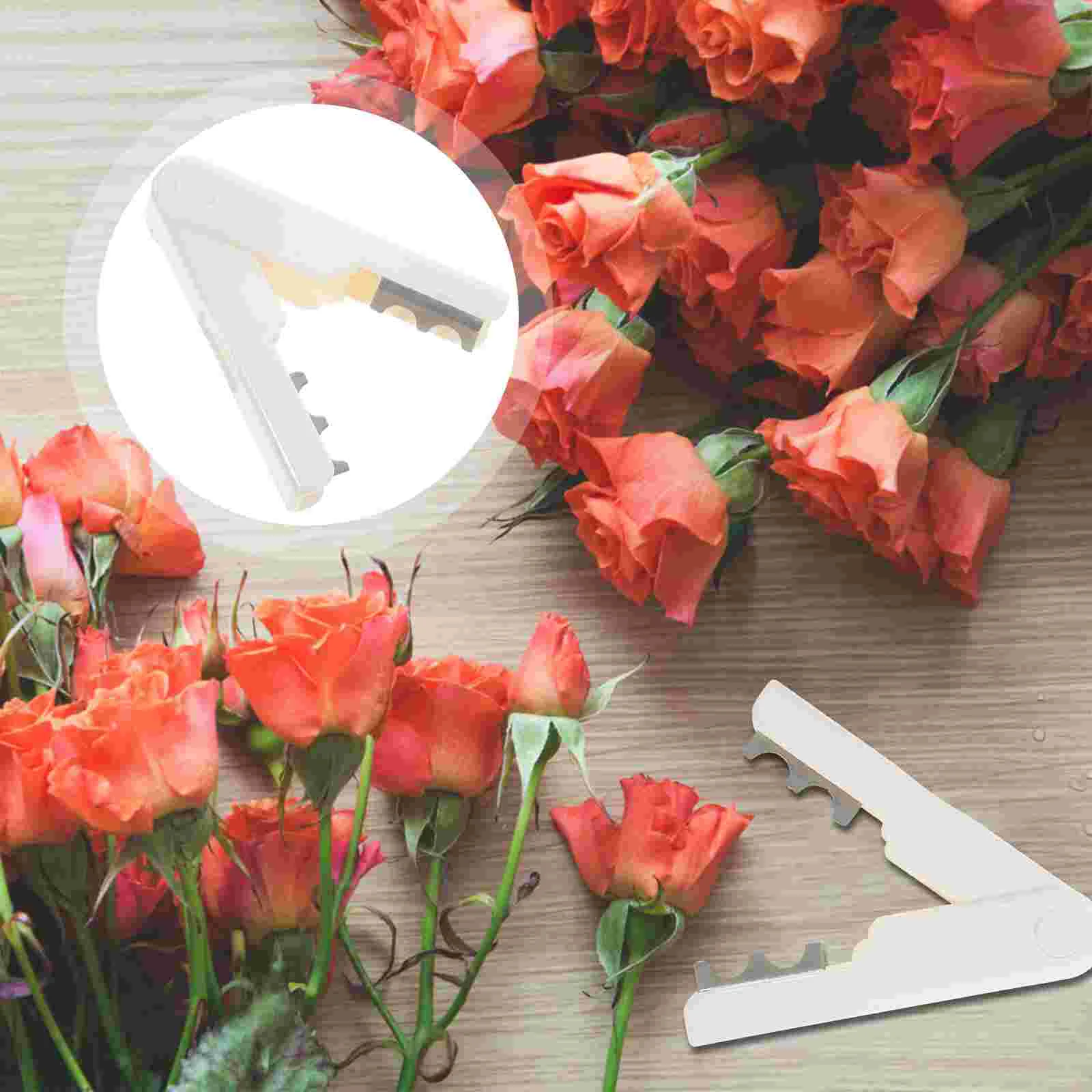 Flower Punching Pliers Thorn Leaf Cleaner Stripper Rose Florist Remover Tool Bee Suit