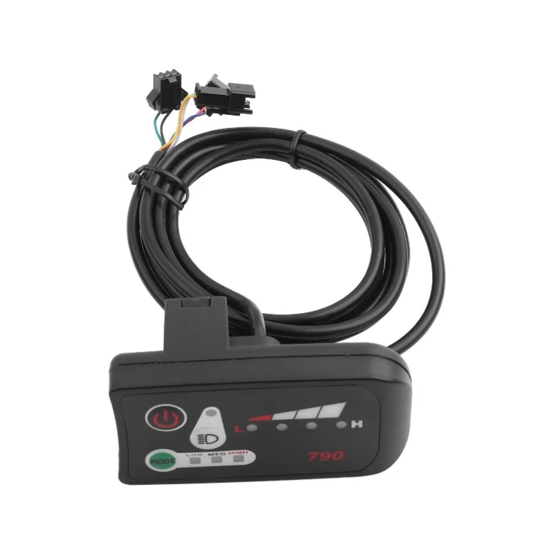 Panneau de commande d'affichage LED étanche, pièce accessoire de bricolage pour vélo électrique et Scooter (24V)