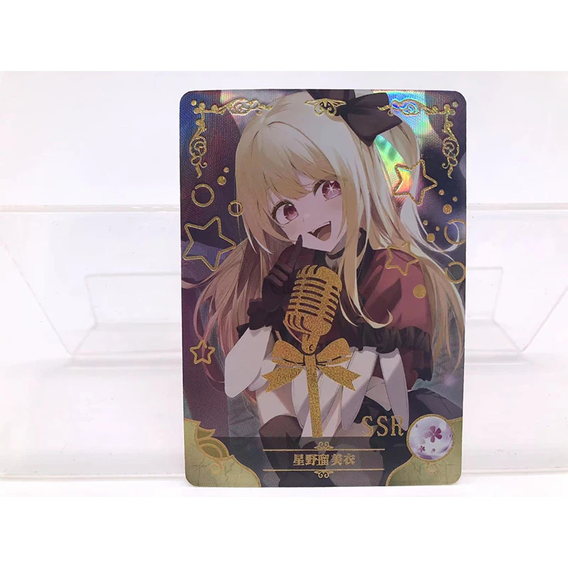 Dea storia 5 m09 serie SSR Tohsaka Rin Albedo Shinomiya Kaguya collezione di giochi Anime Rare Bronzing Flash Card ragazzi giocattoli regalo