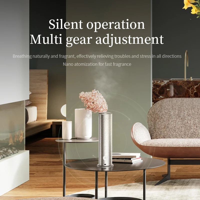 Difusor atomizador esencial de aceite aromático promocional, ambientador, difusor de Aroma, torre difusora eléctrica para el hogar y la Oficina