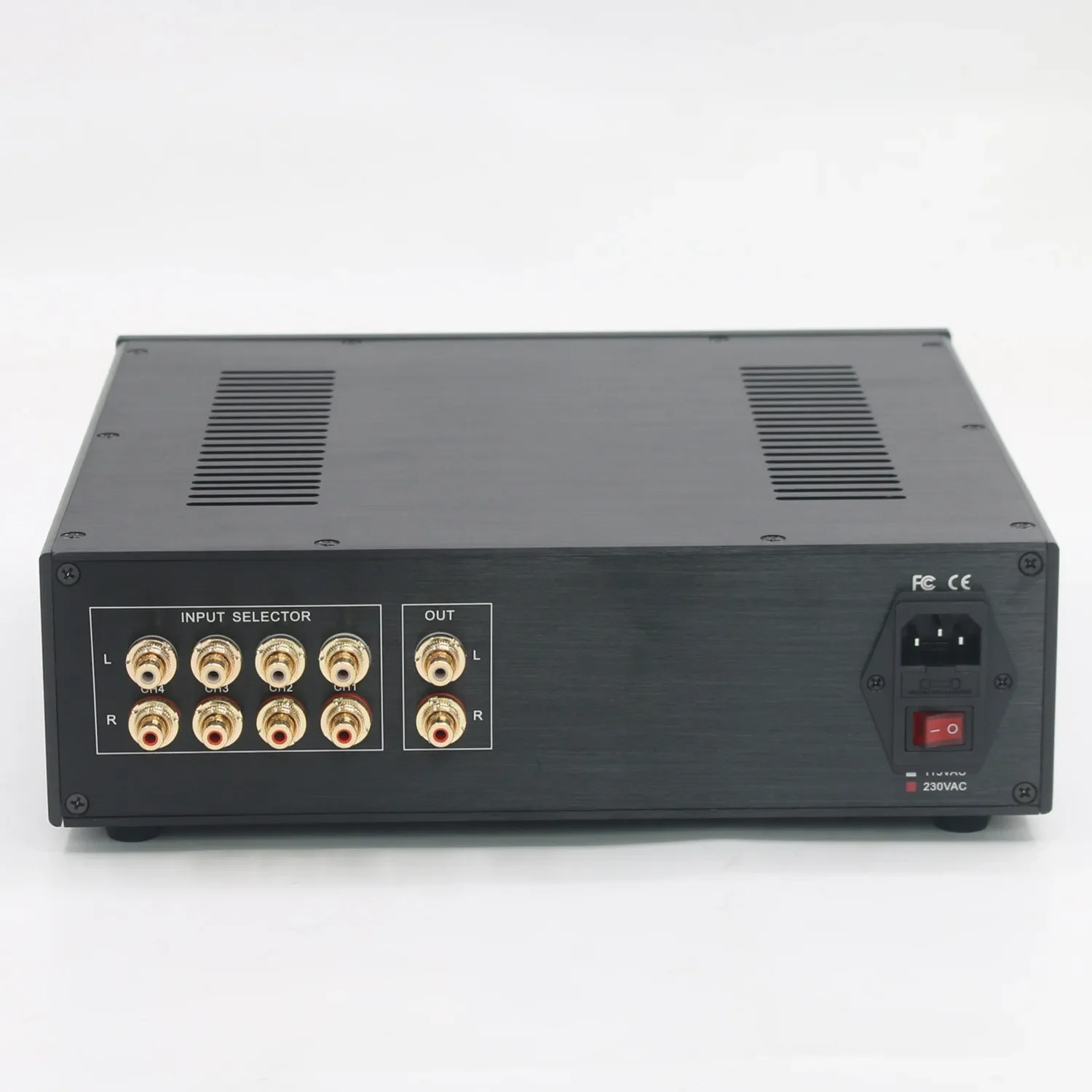 STR12A Riferimento CARY SLP90 Circuito 12AU7/ECC82 Preamplificatore valvolare HiFi Stereo Telecomando Preamplificatore audio