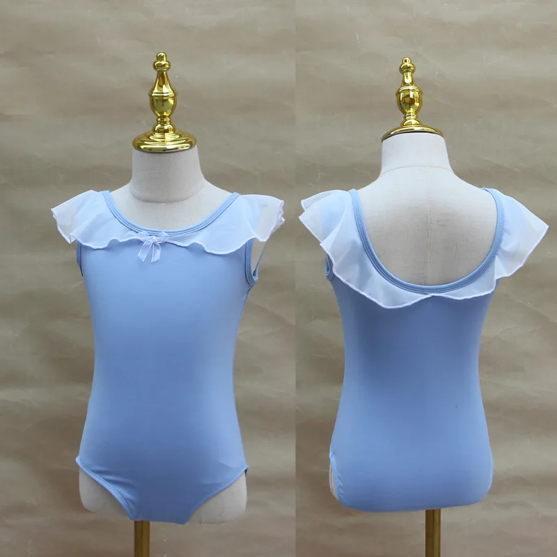 Girls Dance Wear Ballet Leotards Performance Costume Gymnastics Dance Practice Uniform Ballet Tutu Outfit Kids Clothes