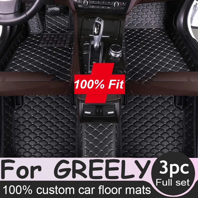 

Car Floor Mat for GREELY Emgrand EC7 Emgrand EC8 LC(Panda) X7 GX7 EX7 icon GSe X6 GS X3 Car Accessories