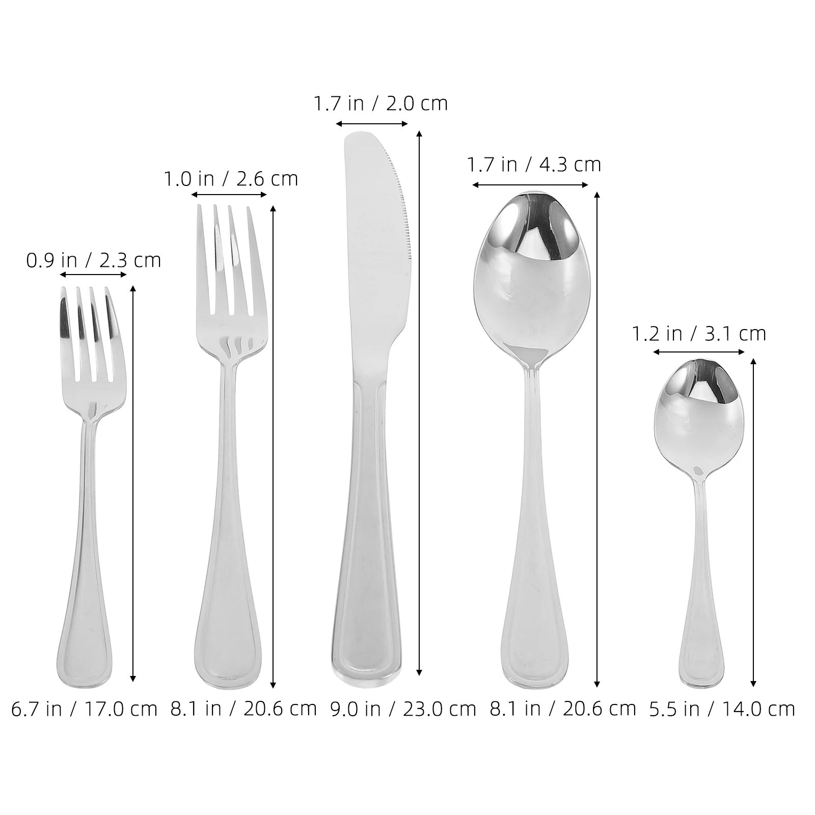 1 مجموعة أدوات المائدة الفولاذ المقاوم للصدأ مجموعة شوكة ملعقة سكين أواني الطعام المحمولة خفيفة الوزن غير قابلة للصدأ الفضيات للمنزل السفر التخييم #6