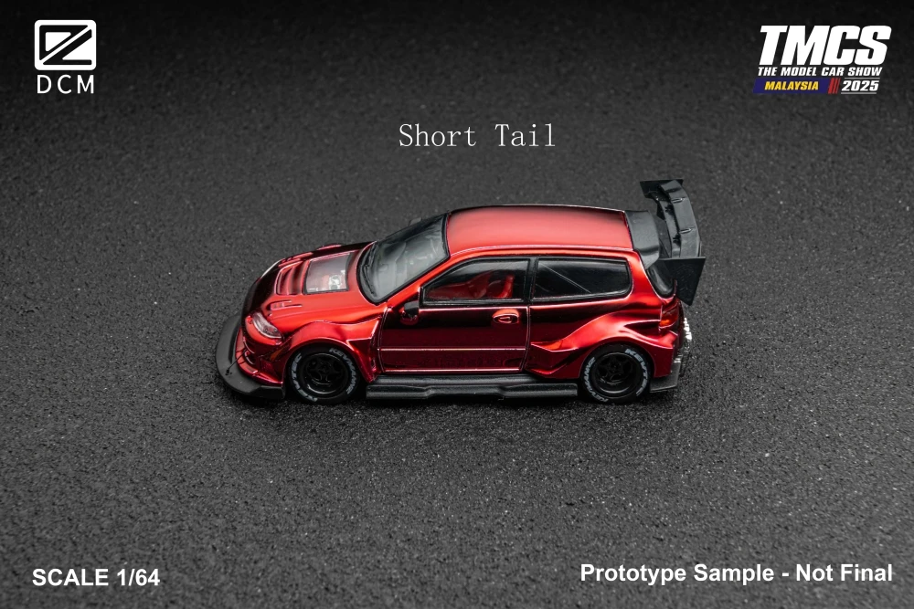

DCM 1/64 EG6 Plating Red Diecast Model Car In 2025