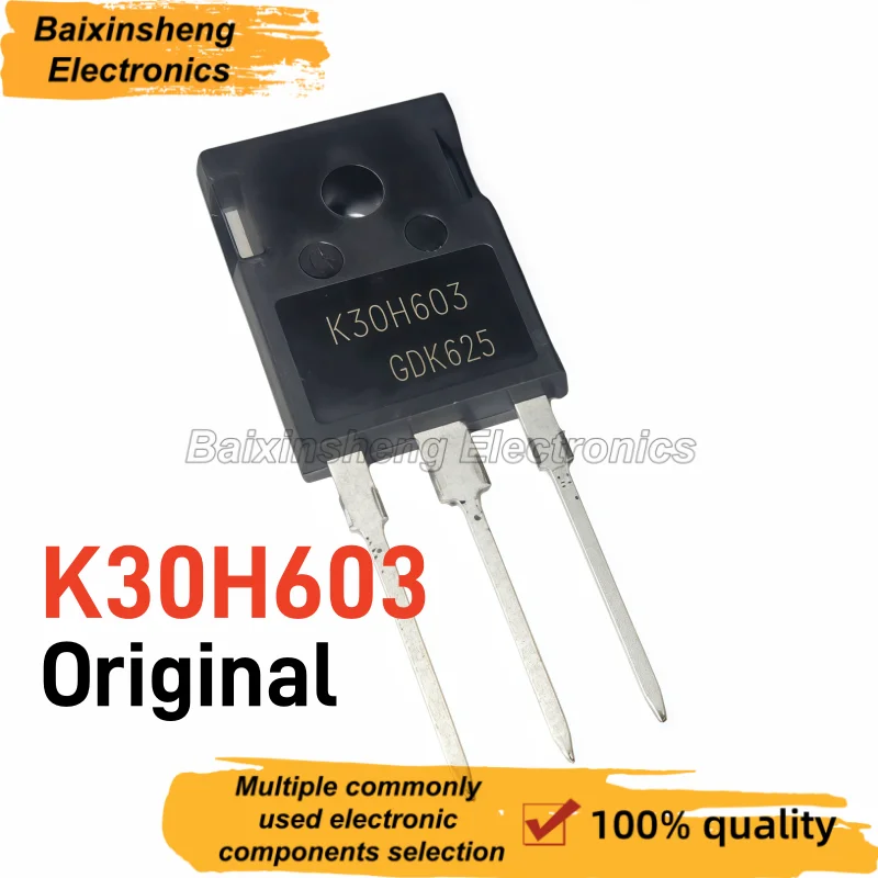 5/10PCS Original K30H603 TO-247 N-Channel MOSFET 600V 30A Power Transistor IKW30N60H3