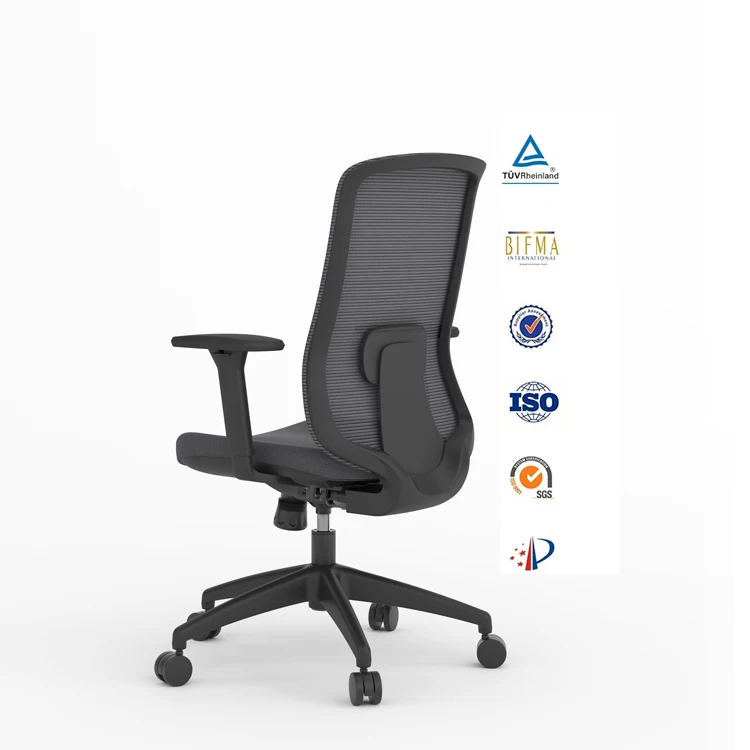 

Comfortable Modern Luxury Executive Furniture Mesh Office Chair Mid-Back 3D Armrest Adjustable Height Chair