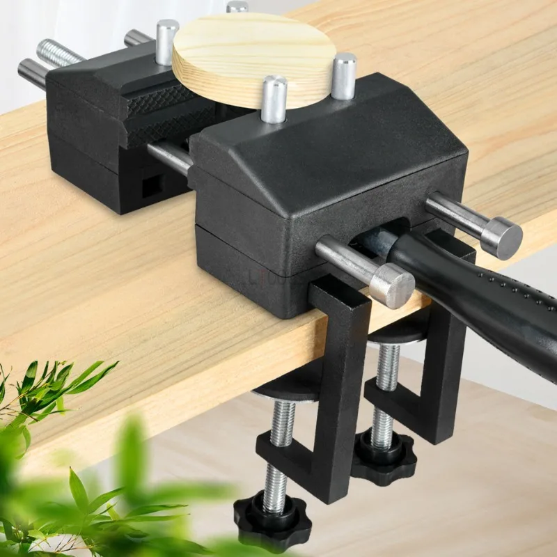 Woodworking Table Vise Multi-purpose Handmade Clip DIY Fixtures ABS Benchscrew Workbench Clamping Tool Grinding Drilling Jigs