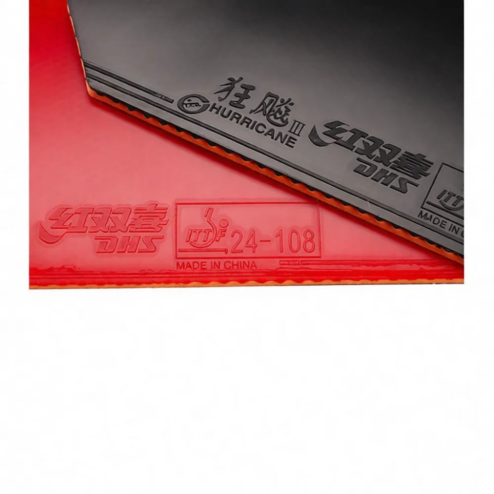 For DHS Neo Hurricane 3 Ping Pong Rubber Professional Sticky Inverted Sponge For Table Tennis Racket Attacking Loop Drive