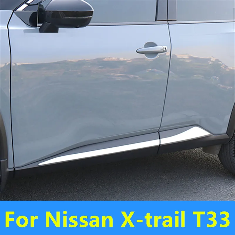 

For Nissan T33 X-trail 2022 2023 2024 Body decorative strip appearance modification accessories Door panel decorative strip