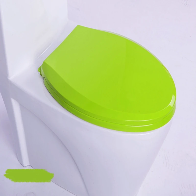 colour Toilet lid general thickening toilet seat closet lid slow down toilet lid type U V O old style