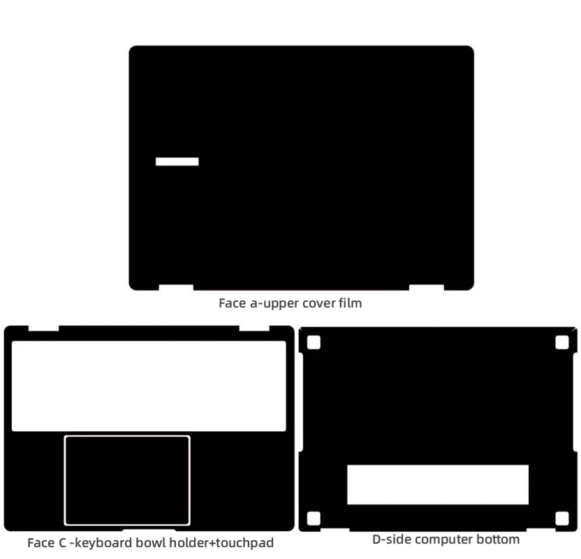 For Samsung Galaxy Book5 4 3 Pro 360 14/15.6/16 inchnotebook beauty sticker Book5 4 3 shell protective film Ultra body film Edge