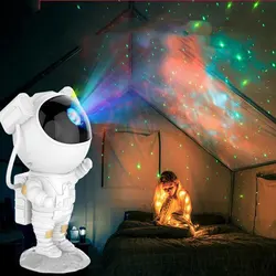 Galaxy Star Astronaut Projector LED Night Light Starry Sky Porjectors Lamp Decoration Bedroom Room Decorative For Children Gifts