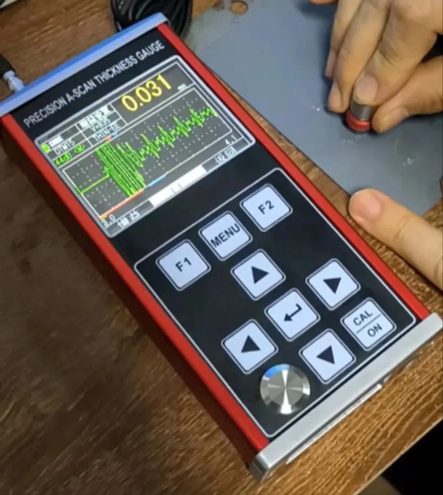 Handheld Non-metallic Ultrasonic Concrete Coating Thickness Gauge TG-6200