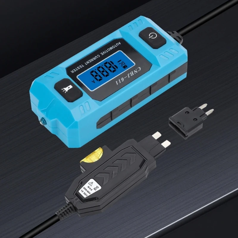 Car Leakage Analyzer LCD Backlit Display 0.01A~19.99A Fault Detection Tester DropShipping