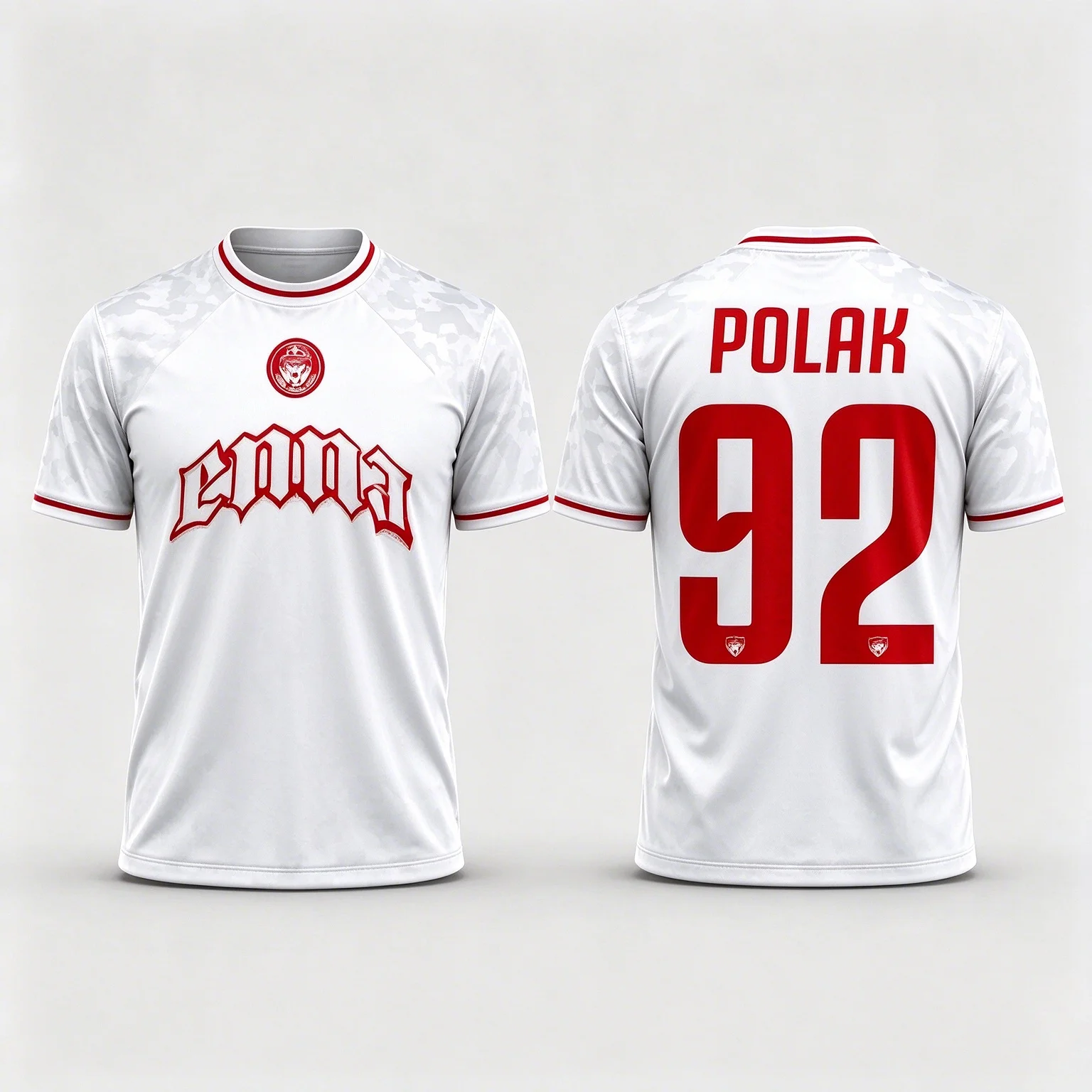 2026 PLK 92 ENNA Polak Jersey French Rapper Merch Unisex Round Neck Short Sleeve Breathable Casual T-Shirt