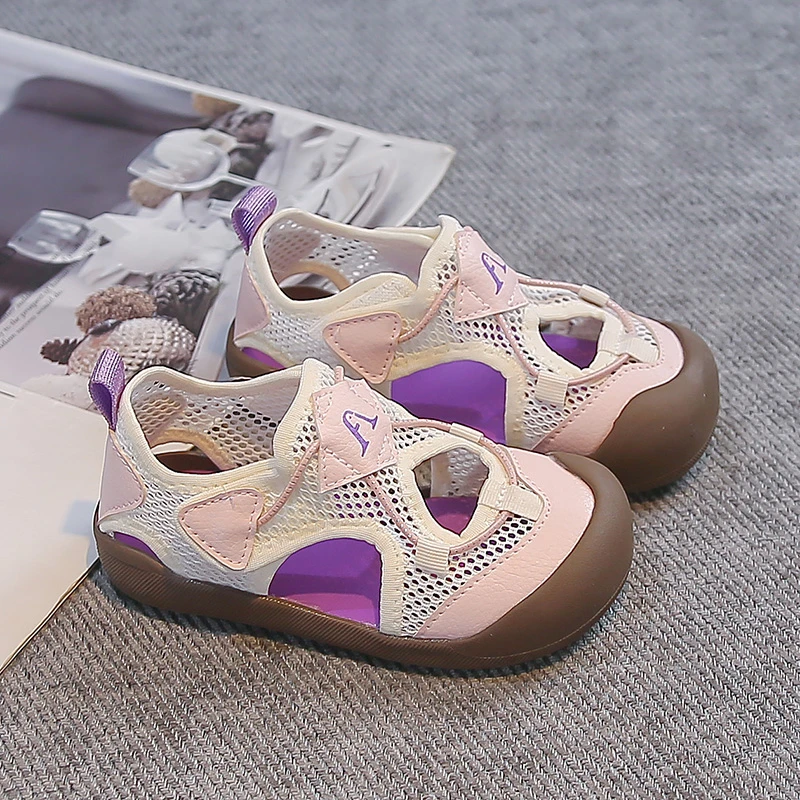 

High Elastic Insole Children Sports Shoes Unisex Breathable Mesh Sneakers Anti-slip Sole Ideal For Running Jumping And Daily