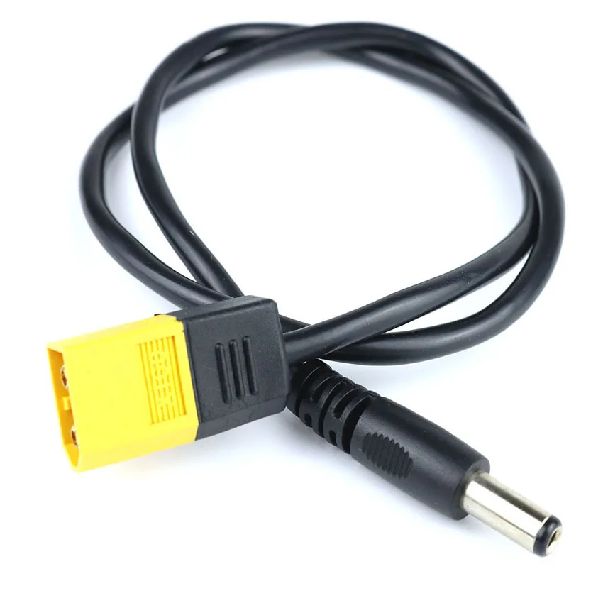 XT60 Male Bullet Connector To Male DC5525 Power Cable Adaptor for TS101 Soldering Iron Electric Battery Charging Wire