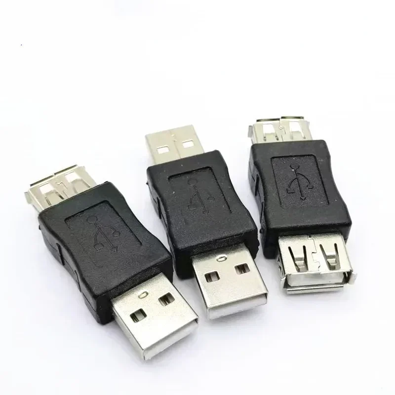 USB 2.0 Data Cable Adapter for PC TV, Female To Female USB Micro Sd Extender, 1 Piece