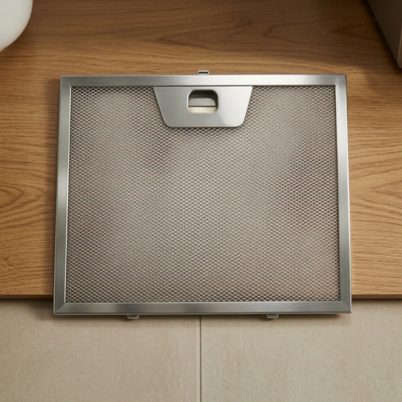 Metal Grease Filter Compatible Range Hood Filter with Pull Tab Rectangular Rigid