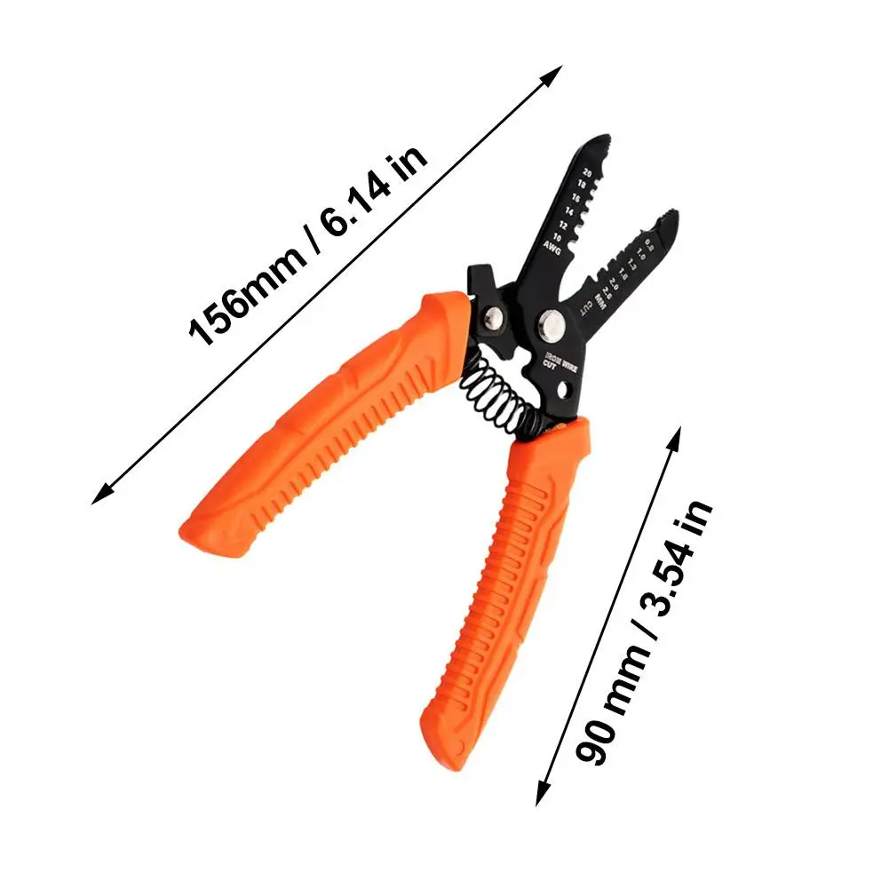 1 Pcs Multifunctional Wire Stripper Cable Cutter Crimper Cutting Plier Electrician Crimping Tool