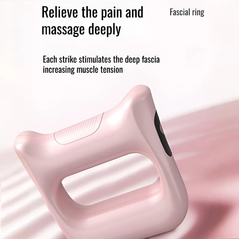 Anello Massaggiante Vibrante, Stimolatore Muscolare per Fitness e Yoga, Ricaricabile, Brucia Grassi Rapido, Attrezzatura Portatile per Allenamento in Palestra e a Casa