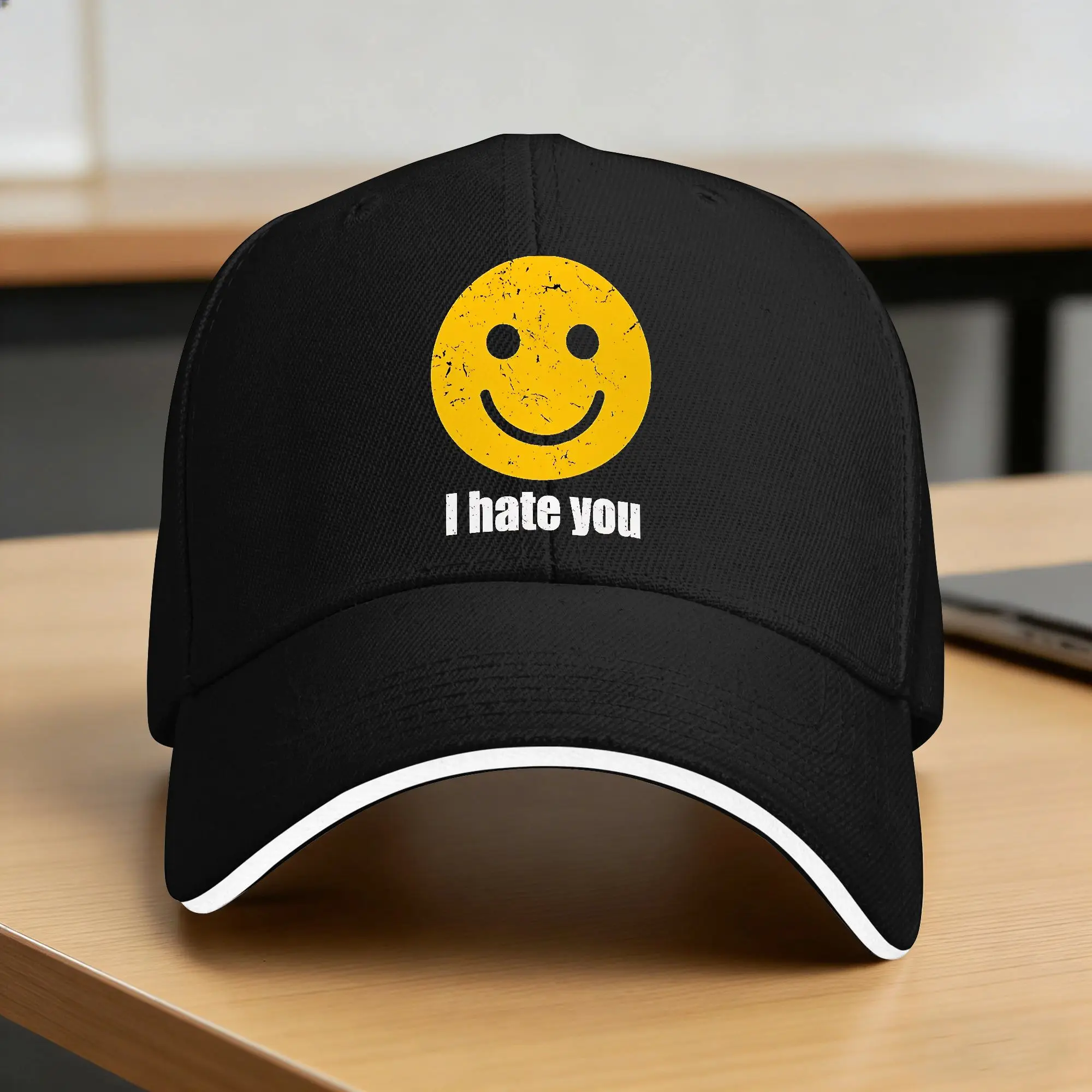 I Hate You Smile Casual Baseball Cap Harrys Styles Album Outdoor Hip Hop Hats Spring Sun Visor Female Male y2k Baseball Caps