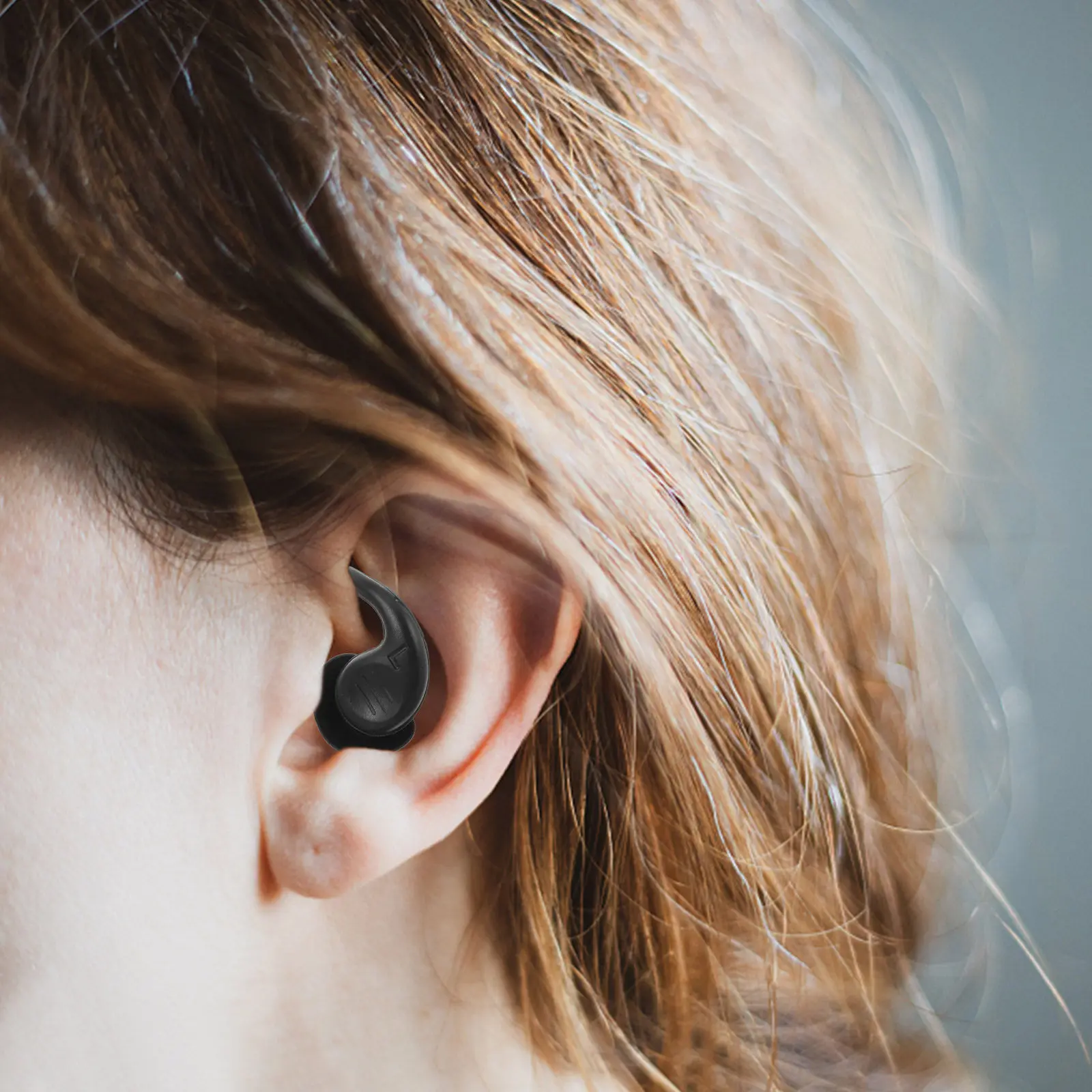 1Pair Silicone Noise Reducing Earplugs for Work Sound Blocking Ear Protection Concert Earplugs Loud Music Hearing