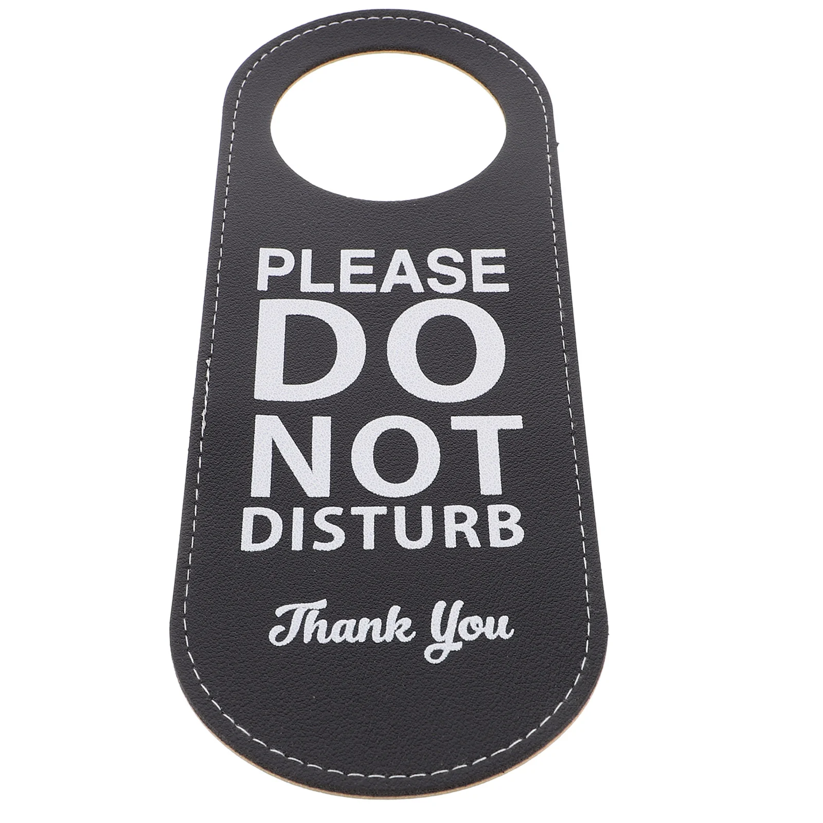 Office Door Privacy Sign Please Knock for Handles Decor Coat Hangers Pu The Not Disturb