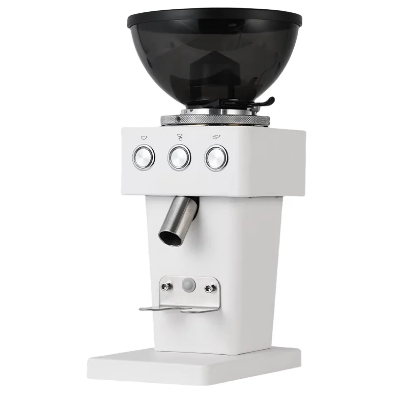 Professional Electric Coffee Grinder Automatic Espresso Adjustable Power Setting Commercial & Home Coffee Bean Grinder Machine